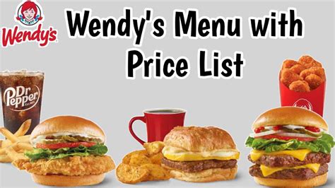 wendy's facebook|wendy's menu with prices.